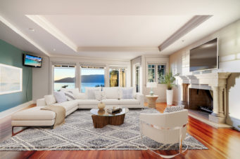 STUNNINGLY RENOVATED WATERFRONT VIEW HOME W/ POOL